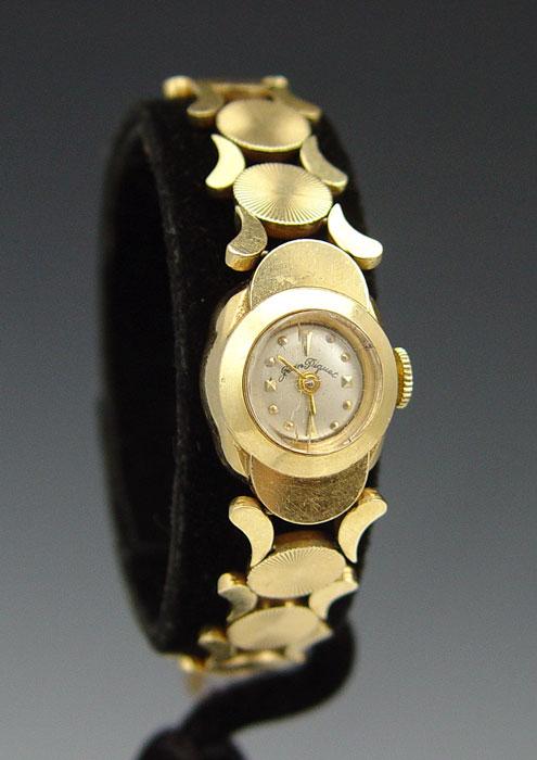 14K GOLD LADIES BRACELET WATCH b802f