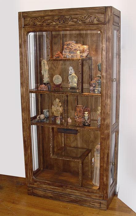 CONTEMPORARY CHINESE STYLE CURIO DISPLAY