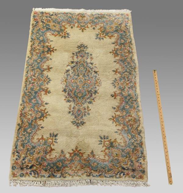 HAND TIED KIRMAN RUG Approx 2  b80fb