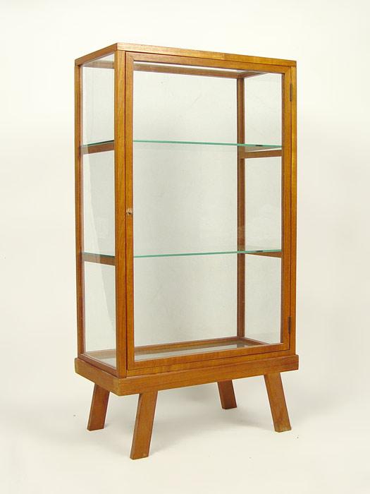 DANISH MODERN DISPLAY CABINET: