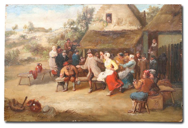 DUTCH GENRE SCENE AFTER TENIERS  b84cd