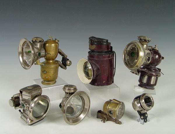 COLLECTION OF KEROSENE COACH LANTERNS b8540