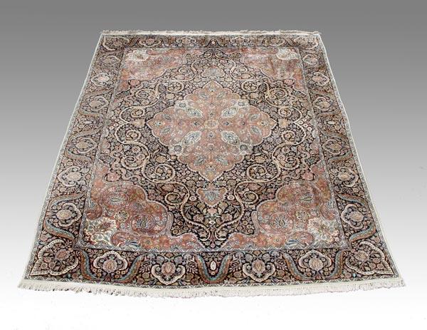 HAND TIED KASHMIR RUG Approx  b8569