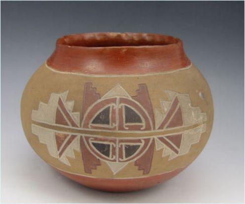 SOUTHWEST POTTERY CLAY POT: Early