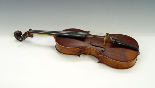 SCHOOL OF LUPOT VIOLIN & 2 BOWS: Unique