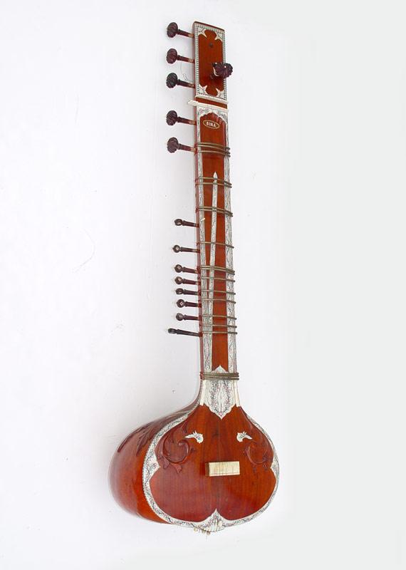 BINA 17 STRING INLAID SITAR Large b85e1