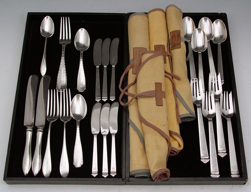 STERLING FLATWARE TO INCLUDE TIFFANY