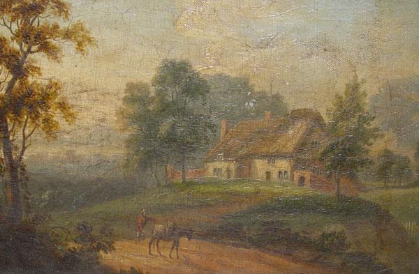 SMALL COTTAGE SCENE POSSIBLY BY b861d