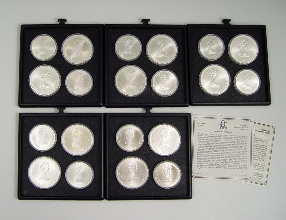 COLLECTION OF 20 1976 STERLING b8684