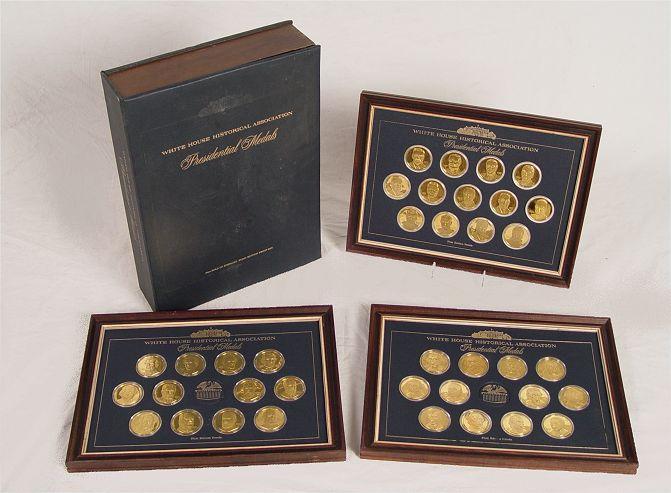 WHITE HOUSE HISTORICAL GOLD MEDALS b8689