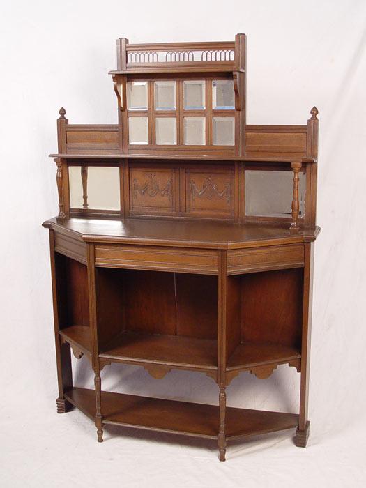 LATE VICTORIAN SIDE CABINET: A
