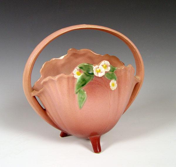 LARGE ROSEVILLE POTTERY MOCK ORANGE b8ebf