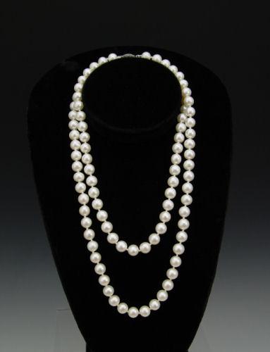CULTURED PEARL STRAND NECKLACE  b8ed0