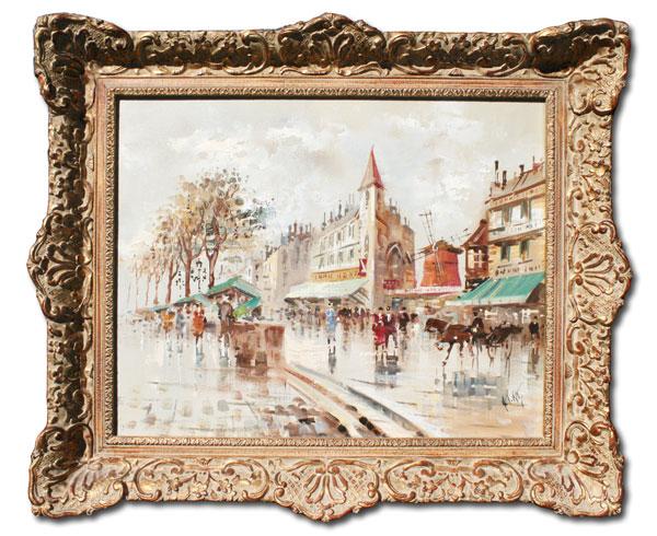 ANTONIO DEVITY PARIS PAINTING OIL b8ed2