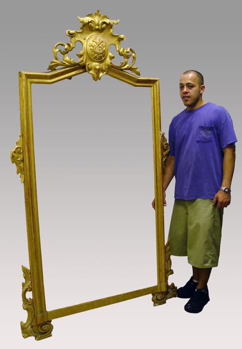 GOLD GILT MIRROR Approx 83 x b8f22