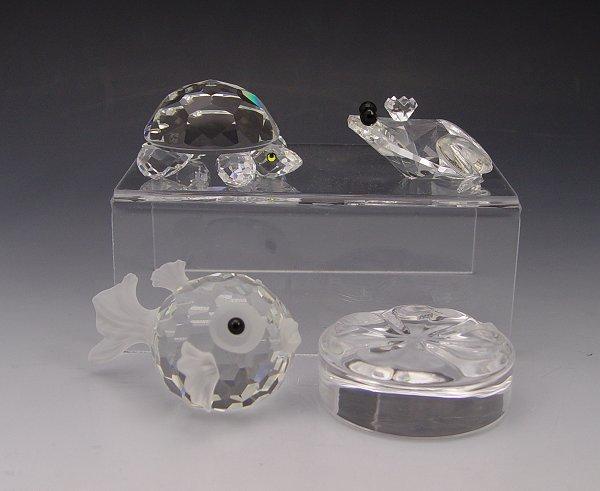 SWAROVSKI CRYSTAL BLOW FISH FROG b8f5c