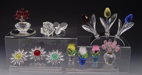 SWAROVSKI CRYSTAL FLOWERS Exquisite b8f6d