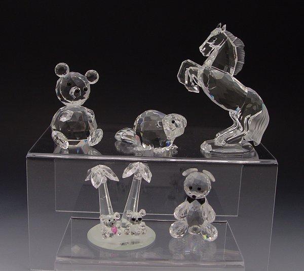 SWAROVSKI CRYSTAL ASSORTED FIGURES: