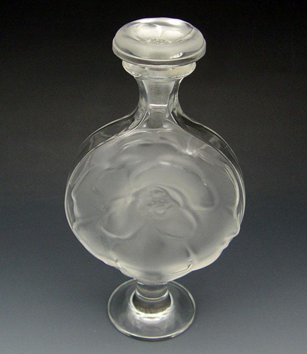 LALIQUE SCENT BOTTLE Flower form b9055