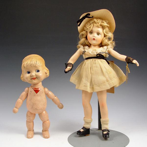 2 VINTAGE DOLLS MADAME ALEXANDER