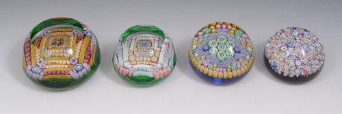 LOT OF FOUR PERTHSHIRE PAPERWEIGHTS  b8d3c
