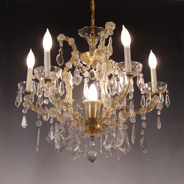 CRYSTAL CHANDELIER 7 light crystal b8d46