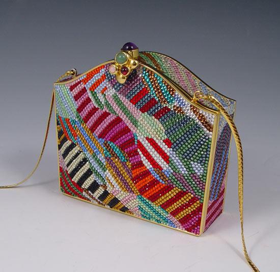 JUDITH LEIBER MULTICOLOR PURSE: Many