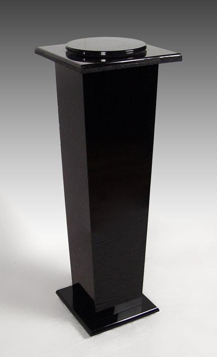 CUSTOM MOTORIZED ACRYLIC SCULPTURE PEDESTAL: