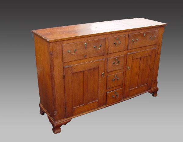 19TH C AMERICAN PERIOD HUTCH TOP  b8dd7