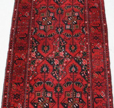 HAND WOVEN AFGHANI CARPET RUNNER: