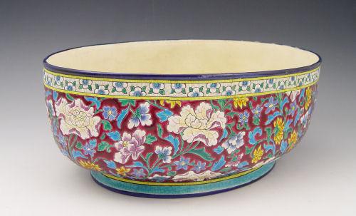 LONGWY FRENCH FAIENCE FERNER: 5