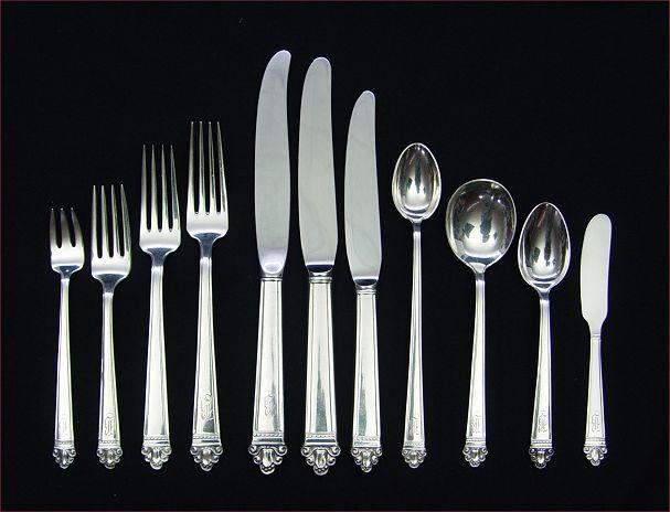 WALLACE JULIANA STERLING FLATWARE  b9163