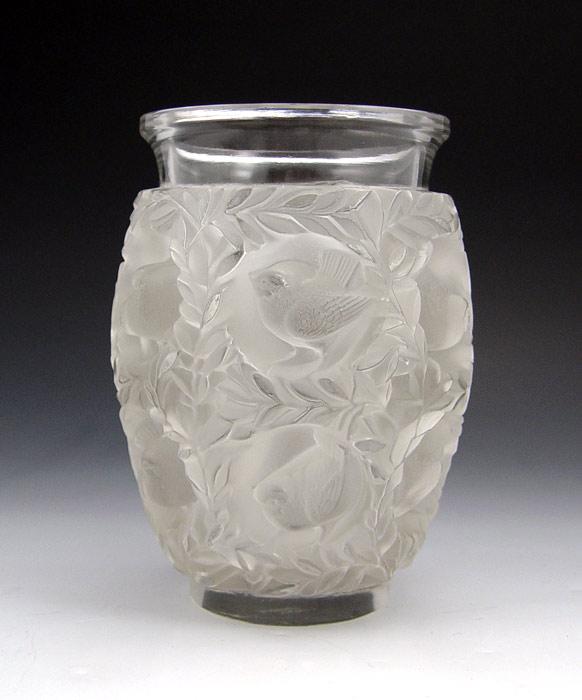 LALIQUE BAGATELLE BIRD VASE 6 b91bc