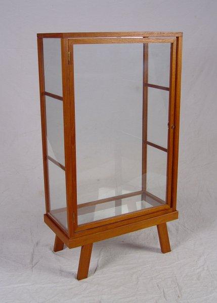 DANISH MODERN DISPLAY CABINET: