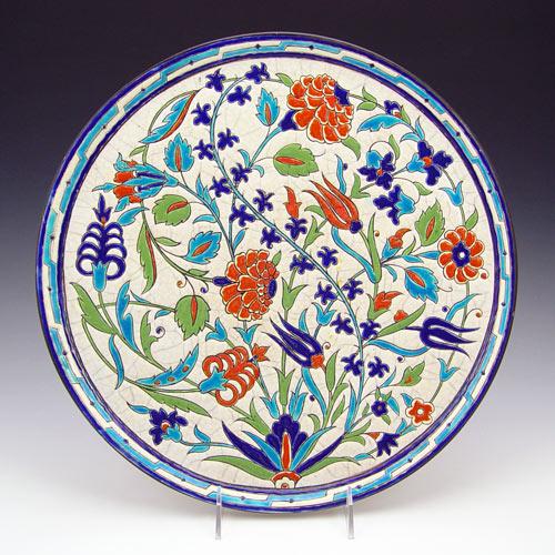 LONGWY FRENCH FAIENCE CERAMIC CHARGER b922e