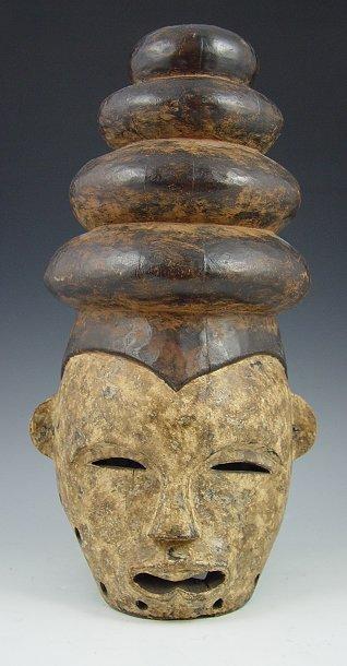 MENDE SIERRE LEONE CARVED MASK  b925c