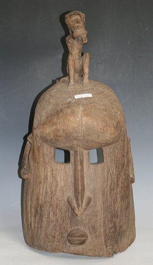 LARGE AFRICAN MASK 25 H 12  b925d