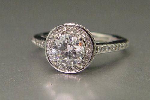 EDWARDIAN REVIVAL 1 CT DIAMOND b9673