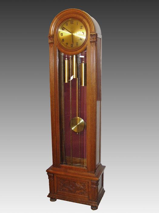 JUNGHANS ART DECO GRANDFATHER CLOCK: