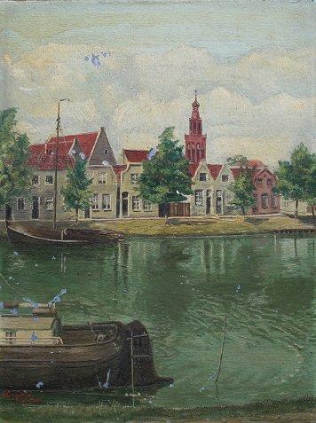 VAN LOON ENKHUISEN PAINTING OIL Board  b96d9