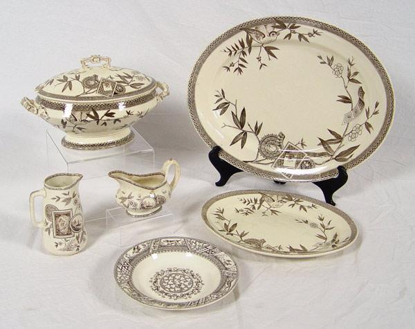 WEDGWOOD LOUISE BROWN TRANSFERWARE b9714