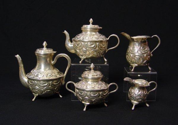 SOUTH AMERICAN SILVERPLATE TEA b94f3