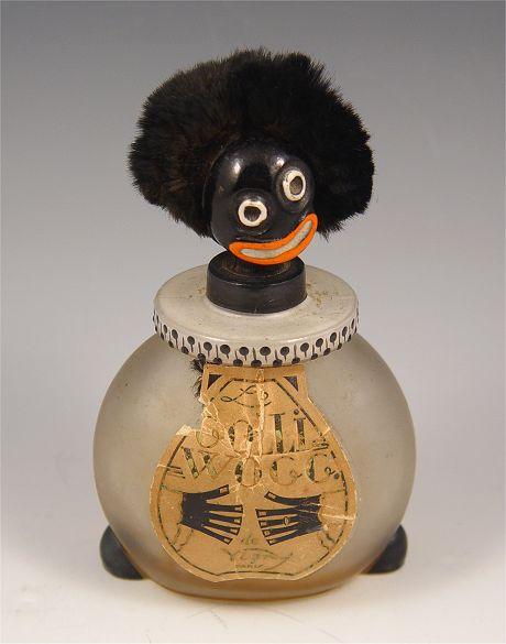 LE GOLLIWOGG FRENCH PERFUME BOTTLE  b9adc