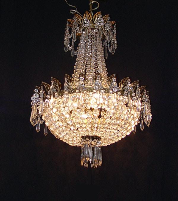 PETITE FRENCH EMPIRE STYLE CRYSTAL b9e7b