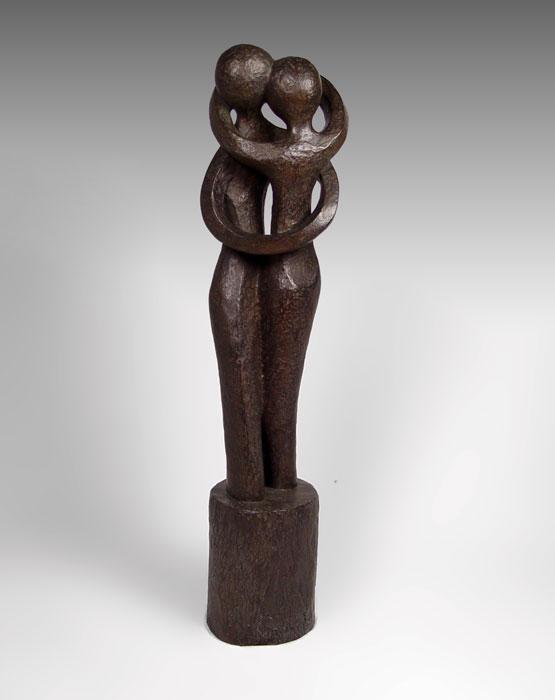 LARGE MYSTERY MODERN SCULPTURE b9d48