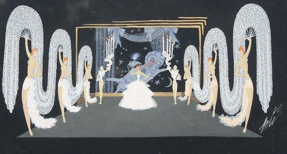 ERTE, (Russian, 1892-1990): Follies