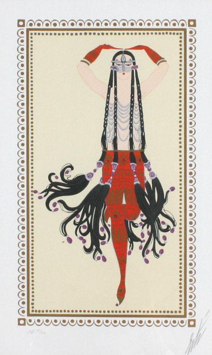 ERTE, (Russian, 1892-1990): ''Scheherezade