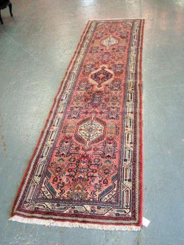 Hand Made Persian Hamandan Runner  bac45