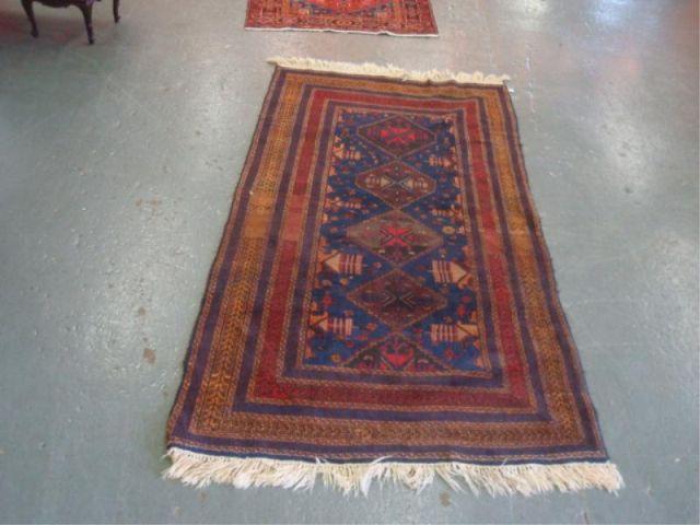 Handmade Balouch Carpet. From Afghanistan.