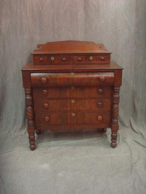 Empire Chest with Carved Wood Columns bae01